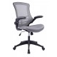 Malta Ergonomic Grey Mesh Operator Chair